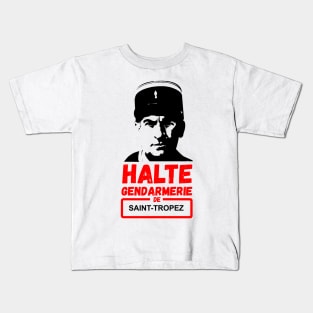 Louis de Funès Gendarme Kids T-Shirt